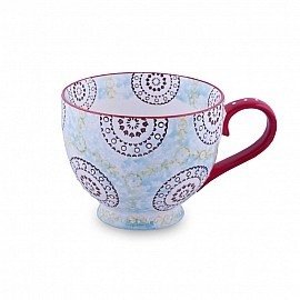 TAZA DE PORCELANA PINTADA A MANO en internet