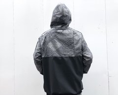 Hoodie Silver- Hecho a partir de un Kimono Japones en internet