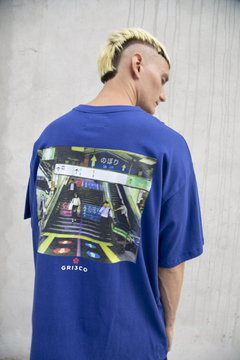Remera Tokyo- azul - comprar online