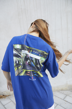 Remera Tokyo- azul