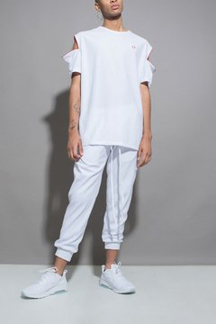 WHITE T-SHIRT "1" - comprar online