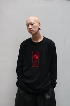 Amapola- Embroidery black shirt en internet