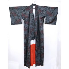 Hoodie Hojas- Hecho a partir de un Kimono Japones - GRI3CO