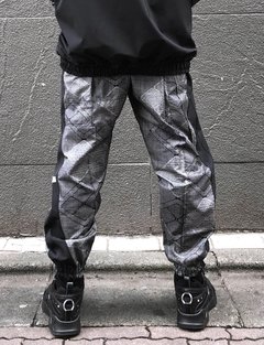 Pantalon Silver- Hecho a partir de un kimono Japones en internet