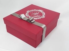 Caixa 18x21x8 Hot Stamping para Mini Champanhe, taças c/ tampa solta - comprar online
