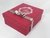 Caixa 18x21x8 Hot Stamping para Mini Champanhe, taças c/ tampa solta - comprar online