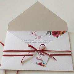 Convite Personalizado Floral