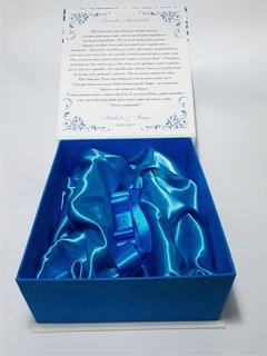 Imagem do Caixa 18x21x8 para Mini Champanhe para 2 Taças c/ forro de cetim