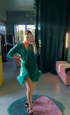 VESTIDO FEATHER - comprar online