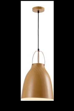 Lampara colgante PACHA madera - comprar online