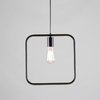 Colgante cuadrado 1 luz