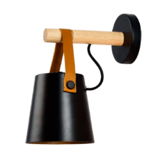 Aplique Pared Cabecera Grulla Oferta Blanco Negro E27 - comprar online