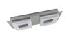Aplique techo 2 luces cuadrado - comprar online