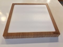 Panel LED aplicar 24 w marco madera - Todas las luces