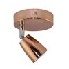 Aplique 1 luz LED INTEGRADO 5w Cobre