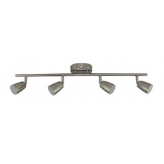 Aplique 4 luces LED INTEGRADO 20w niquel