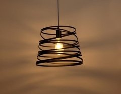 Colgante TWIST e27 Blanco - comprar online