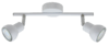 Aplique Pepper 2 luces Blanco o Negro - comprar online