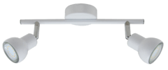 Aplique Pepper 2 luces Blanco o Negro - comprar online