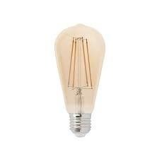 Pack por 5 Lámpara pera ST64 vintage LED 4 w AMBAR - comprar online