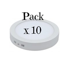 Pack x 10 plafon 18w