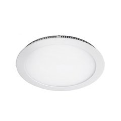 Panel LED embutir 6 w marco blanco Redondo - comprar online
