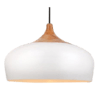 Imagen de Colgante GOURMET madera y aluminio 1 luz E27
