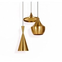 Lámparas Colgantes Moderno Beat Trio Oro Dorado Tom Dixon en internet