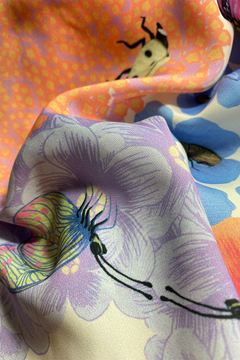 Detalle Textil Pijama Liberarse Valentina Camacho