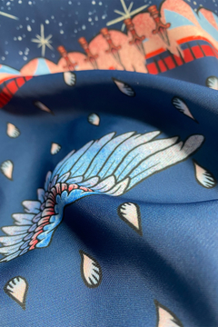Detalle Textil Pijama Pasión Valentina Camacho