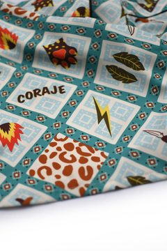 Detalle Textil Pijama Coraje Valentina Camacho