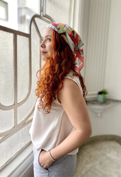 Pañuelo Emepetite. Paleta Cálida