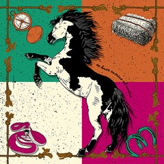 Pañuelo Camino al andar. Colores tropicales - comprar online