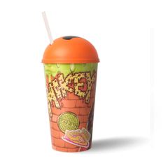 VASO TORTUGAS NINJAS MUTANTES NARANJA - MICHELANGELO - comprar online