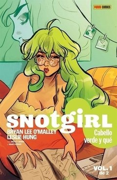 SNOTGIRL 1 CABELLO VERDE Y QUE
