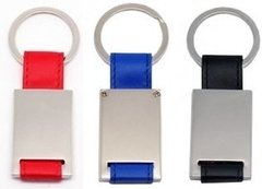 Llavero metal y cuero 819