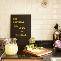 Cartelera Vintage Letter Board - comprar online