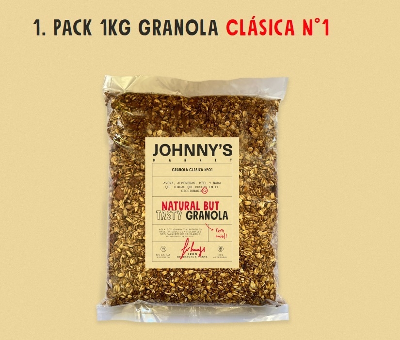 Granola clásica x 1 kg Comprar en Johnny's Market