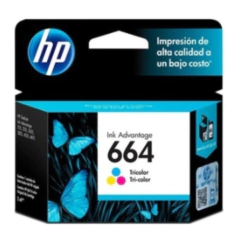 HP 664 CARTUCHO DE TINTA COLORIDO(2,0 ml)