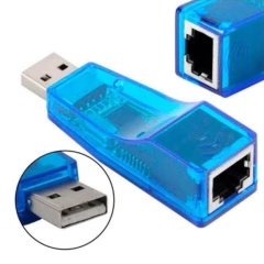 Adaptador Usb Lan Placa Rede Externa Rj45 Ethernet 10/100