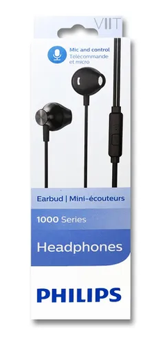 Fone De Ouvido C/ Microfone Philips Taue101 - comprar online