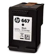 HP 667 CARTUCHO DE TINTA PRETO(2,0 ml) - comprar online