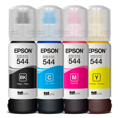 Kit Garrafa Epson T544 para Ecotank Preto, Ciano, Magenta, Amarelo - UN 1 UN - comprar online