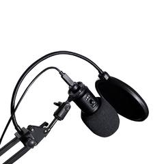 Microfone Condensador Oex Game Skipper, LED Indicador, USB, Redução de Ruído, Preto - MG300 - comprar online
