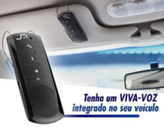 Kit Viva Voz Bluetooth Multilaser Preto - Au201 - comprar online