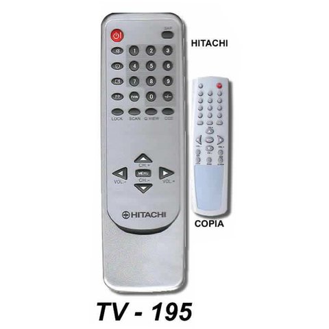 TV 195 - Control Remoto para Tv Hitachi