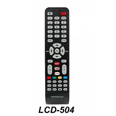 LCD 504 - Control Remoto TV LED Smart JVC NOBLEX HITACHI