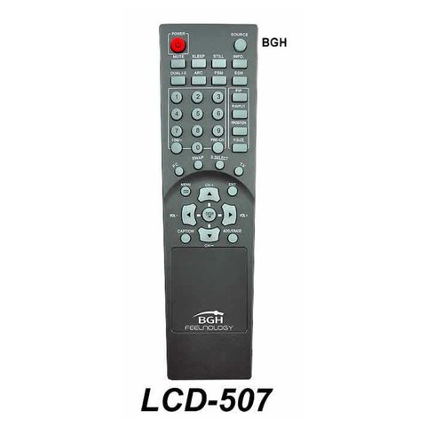 LCD 507 - Contrl Remoto Lcd BGH