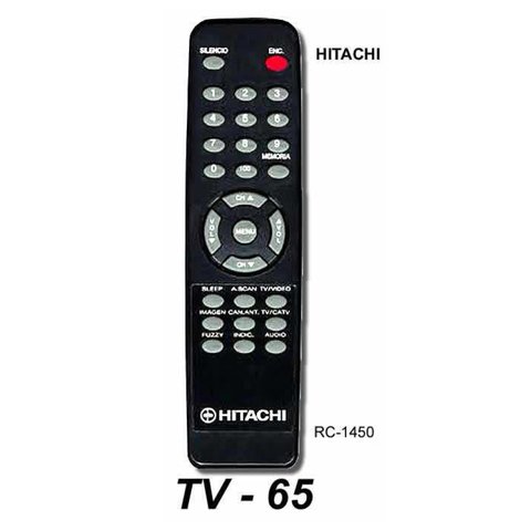 TV 65- Control Remoto para Tv Hitachi (CPT2155S)