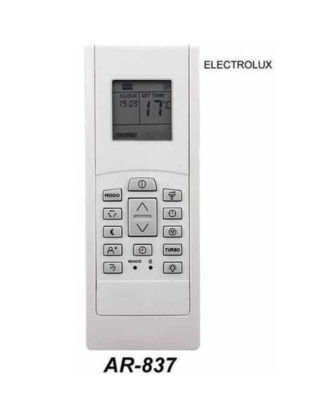 AR837 - Control Remoto Aire Acondicionado ELECTROLUX